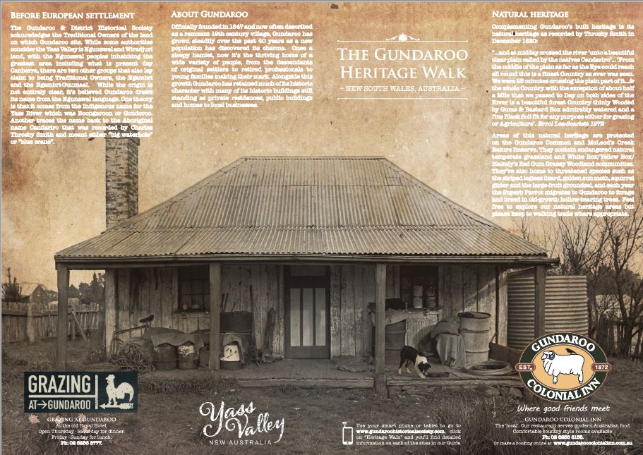 Image for The Gundaroo Heritage Walk